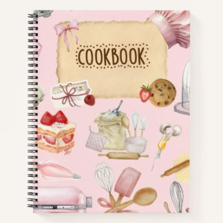 Moe cookbook om recepten in te schrijven notitieboek