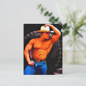 Moe cowboy briefkaart (Staand voorkant)