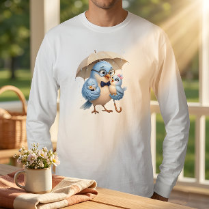 Moe Familie van Vader T-shirt met Lange Mouwen