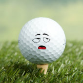 Moe glimlach emoticon golfballen (Insitu Shirt)