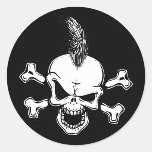 Moe Hawkins Ronde Sticker