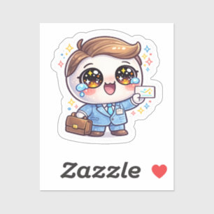 Moe Kawaii Bril Dokter Pakket Koffer Sticker