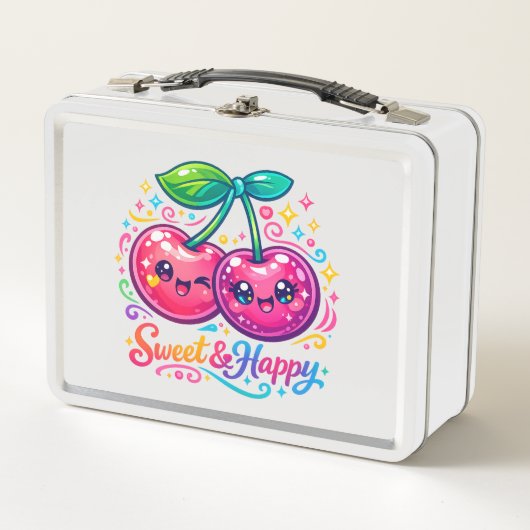 Moe kawaii-kersenlunchbox (Voorkant)