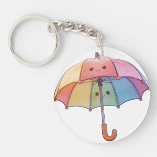 Moe Kawaii Paraplu Dames T-Shirt Sleutelhanger