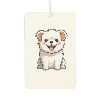 Moe kawaii puppy vinyl sticker - Schattige cartoon Luchtverfrisser