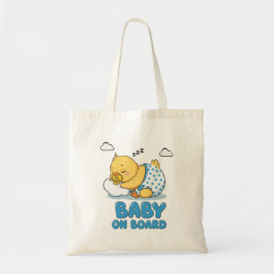 Moe Kuiken Babyschattje 'Baby in de auto' Auto- st Tote Bag