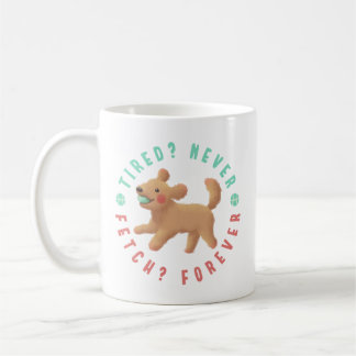Moe? Nooit. halen? Voor altijd. Goldendoodle Koffiemok