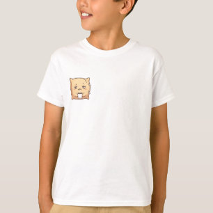 Moe Slaperige Koffie Kussen Kinderen T-shirt