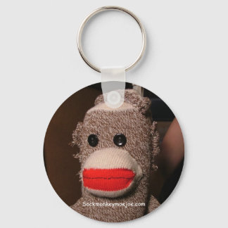 Moe Sock Monkey-Sleutelhanger Sleutelhanger