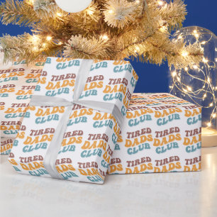 Moe vaders club grappig cadeaupapier