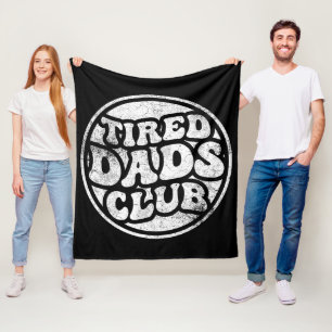 Moe vaders club grappig fleece deken