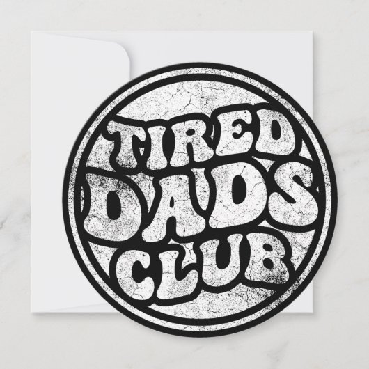Moe vaders club grappig kaart (Voorkant)