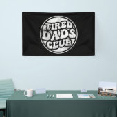 Moe vaders club grappig spandoek (Beurs)