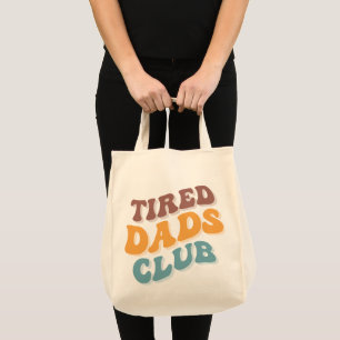 Moe vaders club grappig tote bag