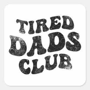Moe vaders club grappig vierkante sticker