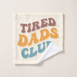 Moe vaders club grappig washandje