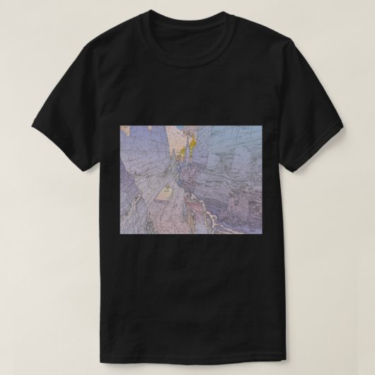 Moebius Art - Jean Giraud T-shirt (Design voorkant)