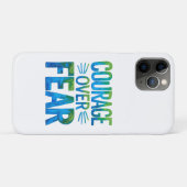Moed boven angst Case-Mate iPhone case (Achterkant (horizontaal))