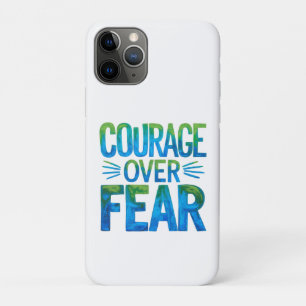 Moed boven angst iPhone 11 pro hoesje