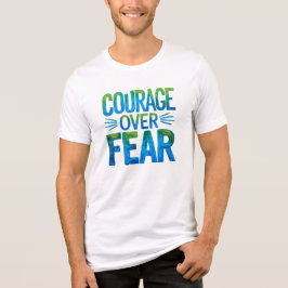 Moed boven angst Tri-Blend shirt
