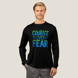 Moed boven angst Tri-Blend shirt