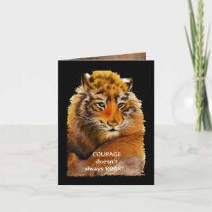 Moed brult niet altijd kaart