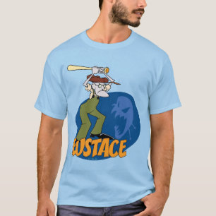 Moed de laffe hond aan Eustace Graphic T-shirt