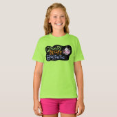 Moed de laffe hond | Creepy Stuff gebeurt T-shirt (Voorkant volledig)