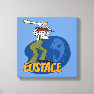 Moed de laffe hond   Eustace Graphic Canvas Afdruk