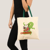 Moed de laffe hond | Ghost Graphic Tote Bag (Voorkant (product))