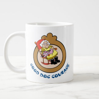 Moed de laffe hond | Good Dog Courage Extra Grote Beker