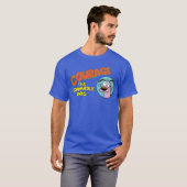 Moed de laffe hond | LOGO SHOW T-shirt (Voorkant volledig)