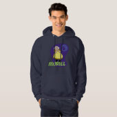 Moed de laffe hond | Muriel Graphic Hoodie (Voorkant volledig)