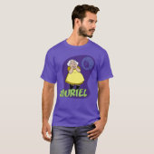 Moed de laffe hond | Muriel Graphic T-shirt (Voorkant volledig)