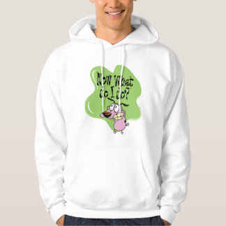 Moed de laffe hond | Wat moet ik nu doen? Hoodie