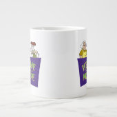 Moed de laffe hond | Welkom in Nergens Extra Grote Beker (Voorkant)