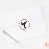 Moed Eer Respect man stickers (Envelop)