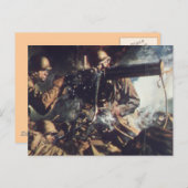 Moed op slagveld briefkaart (Voorkant / Achterkant)