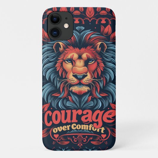 Moed over Comfort Case-Mate iPhone Case (Achterkant)