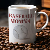 Moeder Aangepaste Gepersonaliseerde Honkbal Speler Koffiemok
