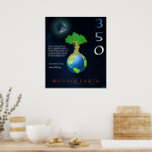 Moeder Aarde 350 Poster (Keuken)