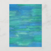 Moeder Aarde Abstract Briefkaart (Voorkant)