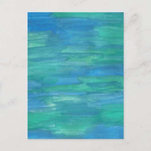 Moeder Aarde Abstract Briefkaart (Voorkant)