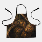 Moeder Aarde Abstracte Kunst Apron Schort (Voorkant)