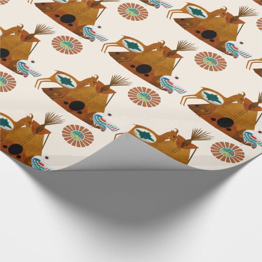 Moeder Aarde Cadeaupapier (Hoek)