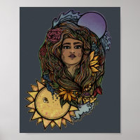 Moeder Aarde de de wereld Tarot Goddess