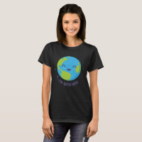 Moeder Aarde, ik ben bij haar. T-Shirt voor vrouwe
