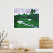 Moeder Aarde/Vader Sky Poster (Keuken)