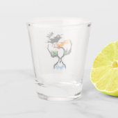 Moeder-Afrika Shot Glas (Achterkant)