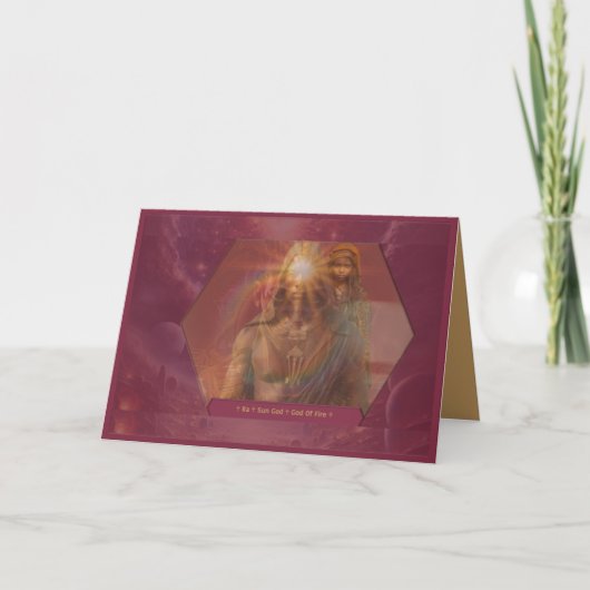 Moeder Afrika vieren Bedankkaart (Voorkant)